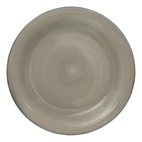 Prato De Sobremesa De Ceramica Sphere Bege 19cm Hauskraft