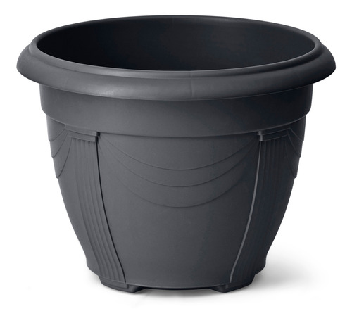 Vaso Romano N1 19,5cm Preto Nutriplan