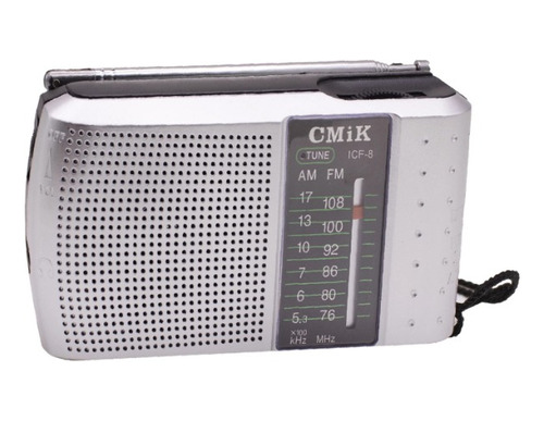 Radio Analgica Porttil Am / Fm Icf-8 Cmik