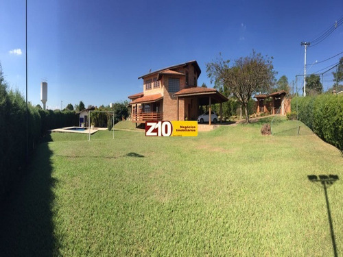 Ch01626 - Colinas Do Mosteiro De Itaici - Belíssima Chácara - At 2.650m² - Ac 180m², C/hall De Entrada, 03 Dormitórios Sendo 01 Suíte - Indaiatuba/sp - Ch01626 - 4396236