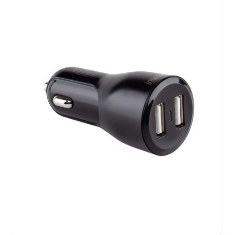 Imagem 3 de 5 de Carregador Veicular Universal Usb Ecv 2 Fast Preto