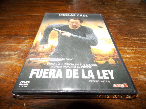 Dvd Original Fuera De La Ley - Cage Pearce Jones - Sellada!
