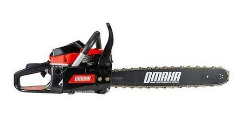 Imagen 3 de 3 de Motosierra a nafta Omaha Tools Omaha Pro 58cc MS58 3.2hp
