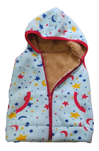 Chaleco Polar Corderito Bebe Unisex Super Calentitos