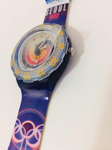 Relógio Swatch Scuba Edição Especial Olimpíadas 1988 Seoul