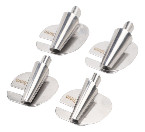 Prensatelas Para Máquina De Coser, 4 Piezas, Dobladillo Enro