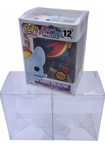 Imagen 3 de 5 de Protector Ecotek Funko Pop / Nuevo / C.mica 0.36mm - 4