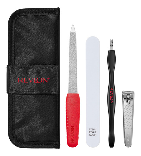 Set De Manicura Revlon Manicure Essentials Kit Con Funda De