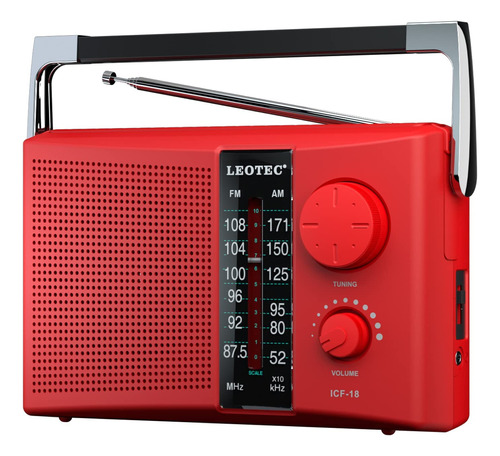 Leotec Radio Am Fm Portatil Con La Mejor Recepcion De Ca Y A