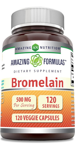 Amazing Formulas Bromelain Supplement | 500 Mg Per Servin...
