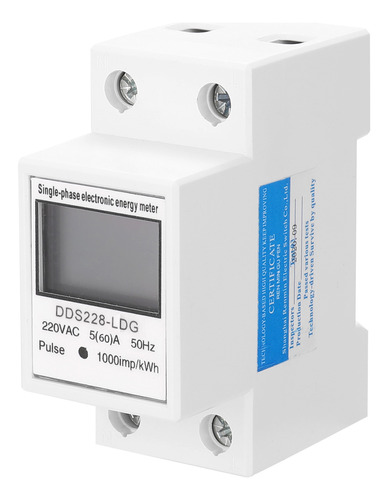Medidor De Energía Medidor Eléctrico Monofásico Dds-ldg 220