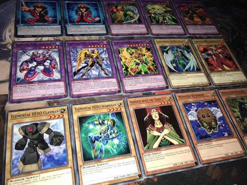 Deck Baraja Sd Elemental Hero Yu-gi-oh! Original Konami