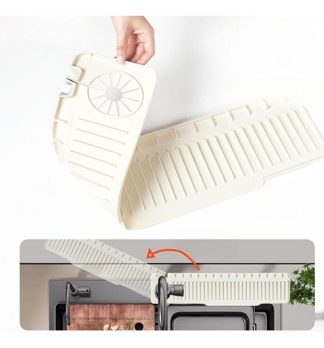Silicona Fregadero De Grifo Alfabetado Tapón De Beige