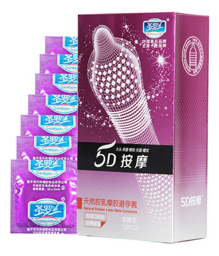 Saint Laurent Condoms 5d Massage 24pcs