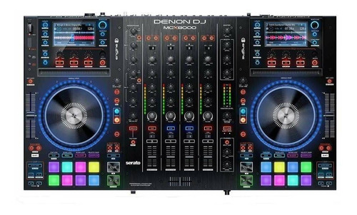 Controlador DJ Denon MCX8000 negro de 4 canales 100V/240V