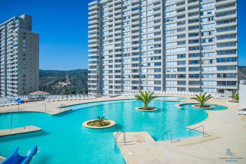 Imagen 24 de 29 de Jardines De Reñaca, 3 Piscinas Con Toboganes Acuaticos.