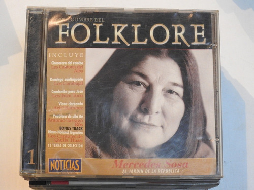 Cd1278 - Obra Cumbre Del Folklore - Mercedes Sosa 