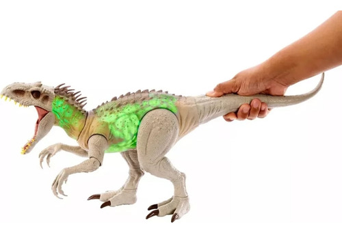 Jurassic World Figura Indominus Rex Dino Trackers Luz Sonido