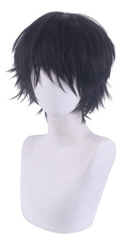 Peluca Black Jujutsu Kaisen Toji Fushiguro Cosplay Toji Zeni