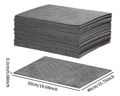 Hojas De Absorción De Aceite Anti Splatter Pads 50 Piezas