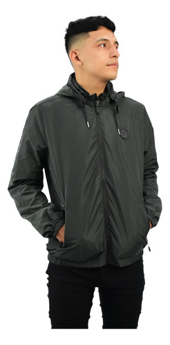 Campera Reversible Hombre Importado Impermeable Yd 30181