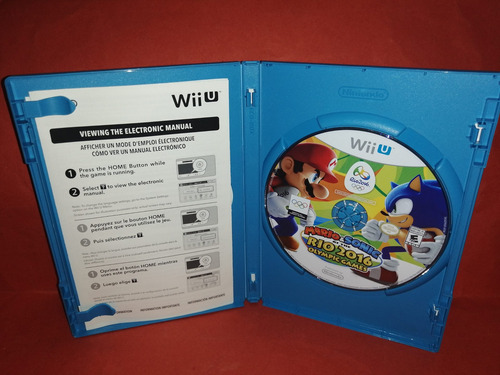 Mario & Sonic At The Río 2016 Olympic Games Wii U (Usado)