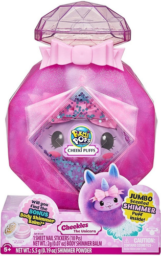 Pikmi Pops Peluche Grande Unicornio Perfumados Brillantes