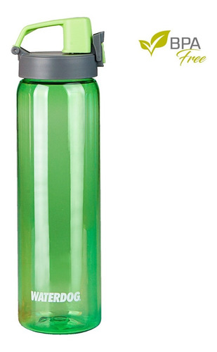 Botella Reutizable Bpa Free Tritan 800ml Waterdog Premium
