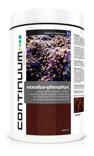 Continuum Exxodus Phosphyx Cubos Remov. Fosfato 500ml (n)