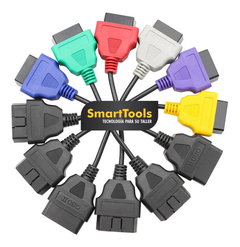 Adaptadores Kit Multiscan Completo 6 Cables Colores