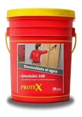 Desmoldante Desencofrante Base Acuosa 20l Protex Emulsion100