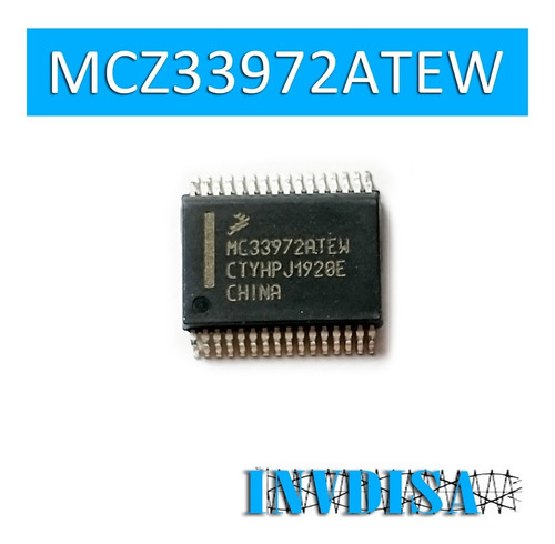 Integrado Automotriz Original Mc33972atew Mc339725a Mc33972 (Usado)
