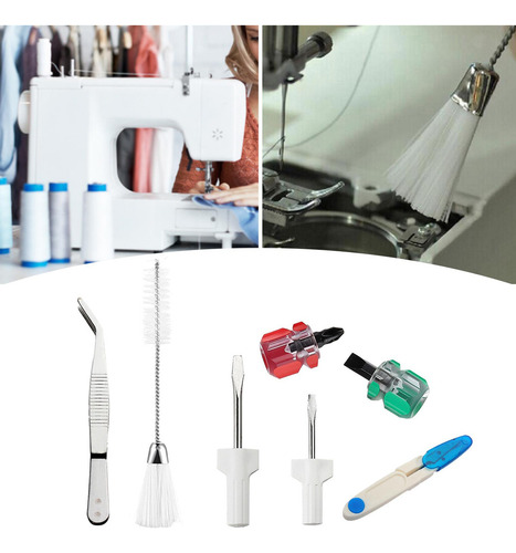 Y Kit De Reparación De Máquinas De Coser De 7 Uds., Fácil