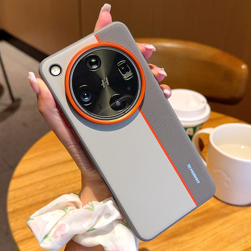 Funda De Teléfono Anticaída Para Oppo Find X8 X8s, X8s Plus, X8pro, X8u, Pc, Agujero Grande, Triple Color, Lente Metálica, Anillo