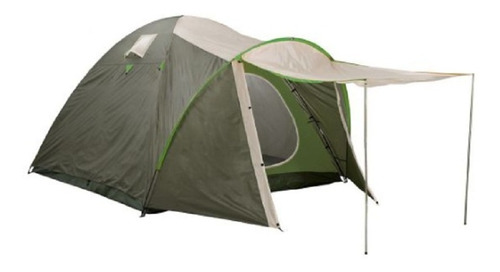 Carpa 6 Personas Doble Techo + Bolso Camping Klimber Rainbow