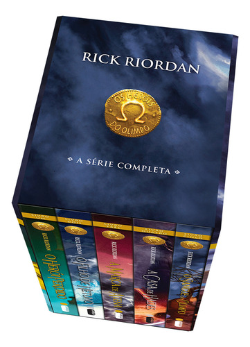 Box Os Heróis Do Olimpo: Box Com Os 5 Volumes Da Série Heróis Do Olimpo, De Riordan, Rick. Série Os Heróis Do Olimpo Editora Intrínseca Ltda., Capa Mole, Edição Livro Brochura Em Português, 2020