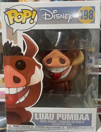 Funko Pop Luau Pumbaa 498 Disney The Lion King (Usado)