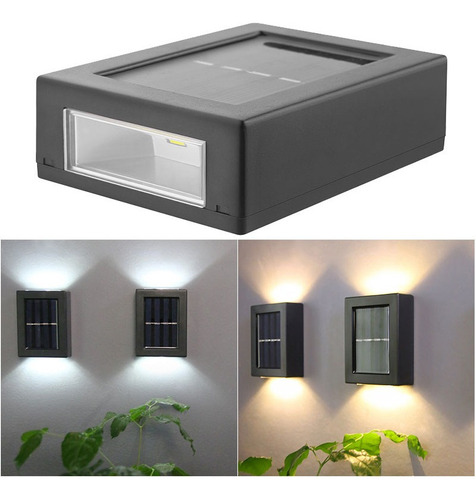 8pcs Lámpara Solar De Jardín Impermeable Al Aire Libre