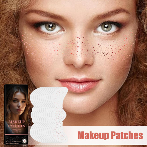 Parches De Motas Impermeables Motas De Maquillaje Con