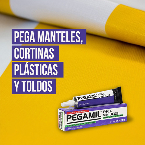 Pegamento Adhesivo Pegamil Para Vinilico 21g