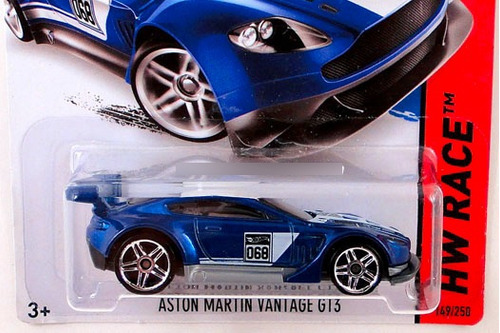 Hot Wheels - 147/250 - Aston Martin Vantage Gt3 1/64 - Cfl35