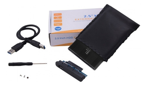 Imagem 4 de 4 de Case Gaveta Hd Sata Externo 2.5 Notebook Usb 2.0 Pc