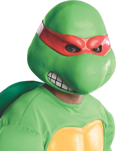 Teenage Mutant Turtles Raphael Adultos Latex Overhead