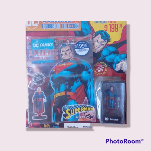 Revista + Figura Coleccionable Dc Comics. Superman.