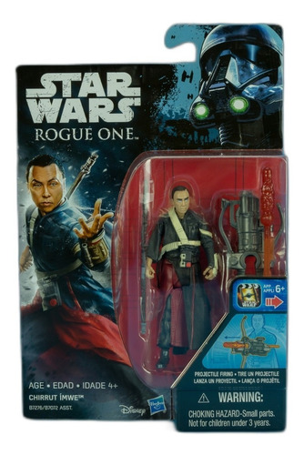 Star Wars Rogue One Chirrut Imwe Mas Lanzador De Projectiles