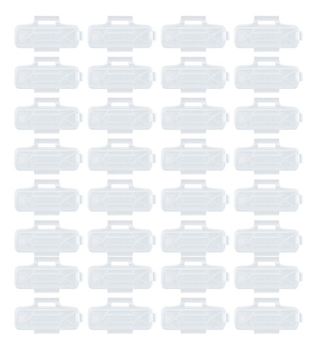 Funda Ligera Con Soporte Para Etiquetas, 100 Unidades, Trans