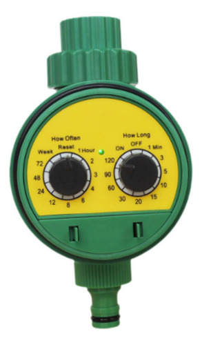 Temporizador De Riego Automático Con Múltiples Programas