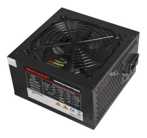 Fuente De Poder Delux 550w 20/24 Pines 30a 550 Watts Atx