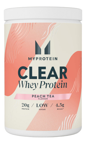 Proteina Myprotein Clear Whey Isolate Sabores Frutales Sabor Peach Tea