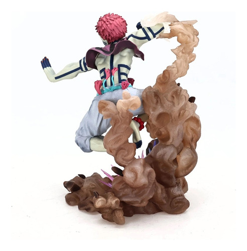 Figura Demon Slayer Akaza 18cm Demonio Tercera Luna Superior